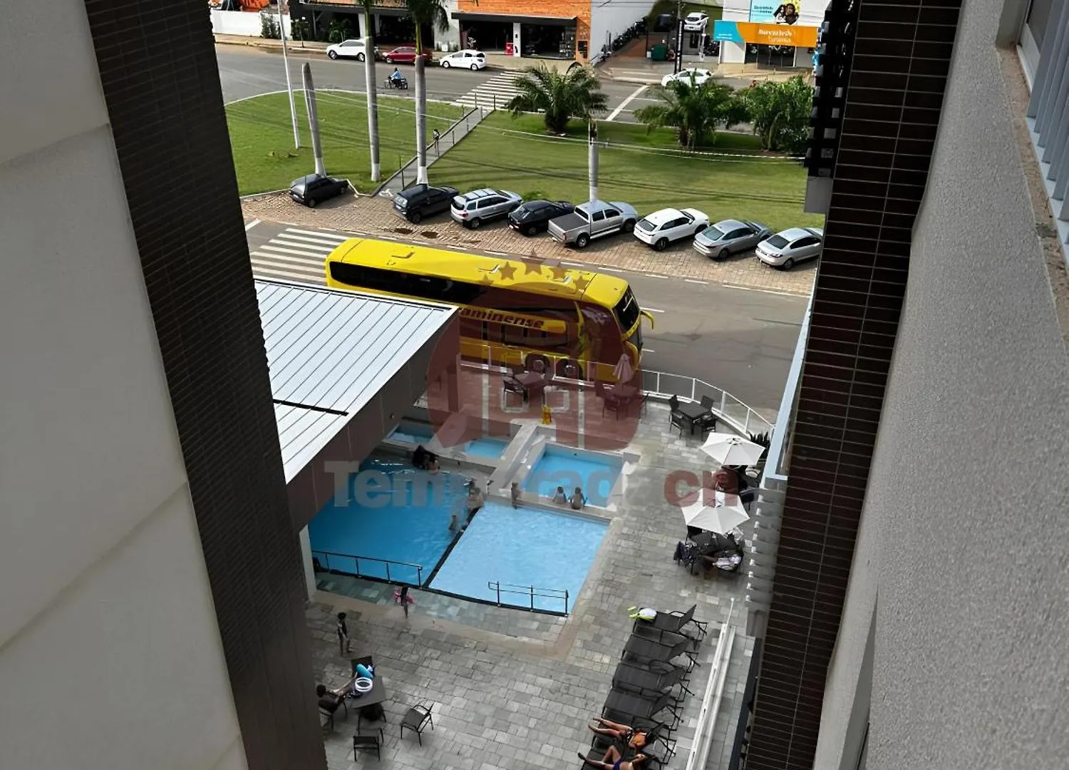 Lejlighedshotel Spazzio Diroma Com Acesso Ao Acqua Park - Temporada Cn Caldas Novas Brasilien