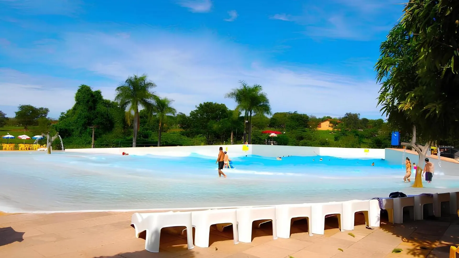 Lejlighedshotel Spazzio Diroma Com Acesso Ao Acqua Park - Temporada Cn Caldas Novas